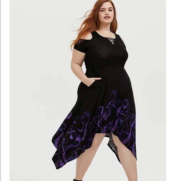 Her Universe Dresses & Skirts - HER UNIVERSE DISNEY URSULA TENTACLE DRESS